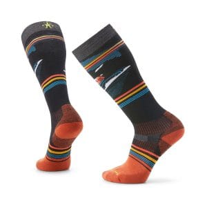 Nogavice-Smartwool-Snowboard-Targeted-Black