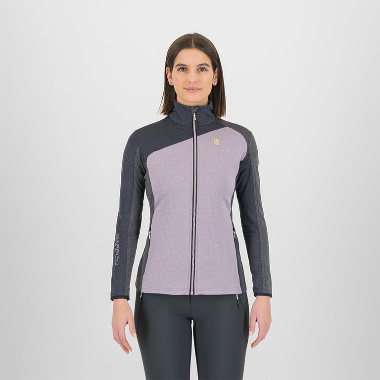 Jopa Karpos Federa Full Zip W Fleece LavenderBlackWoodl.Gray2