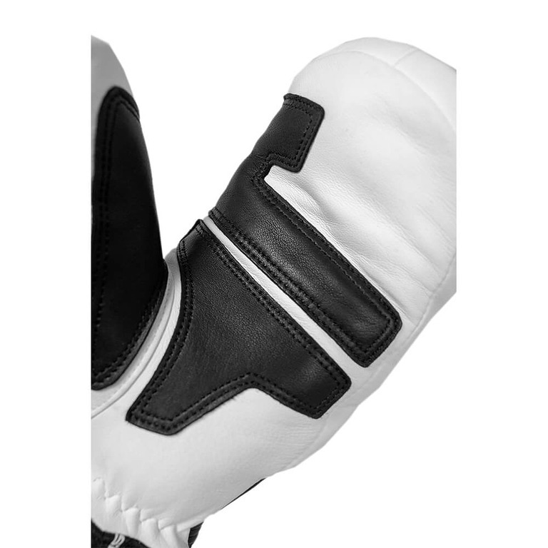 Smucarske rokavice Reusch World Champ Mitten 1101 white black2