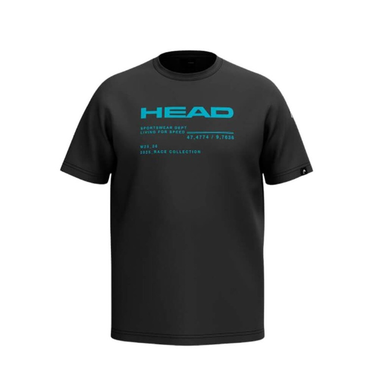 sportna oblacila Head Race T Shirt Men Bk