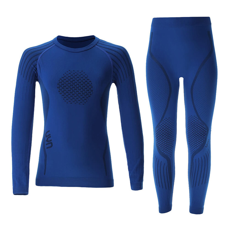 Set Junior Visyon 20 Uw Set Shirt LgSlPants Long Royal Blue