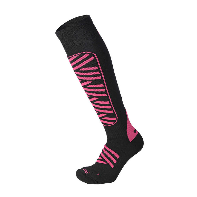 Smucarske nogavice Mico Heavy W Primaloft Woman Ski Socks NeroFucsia